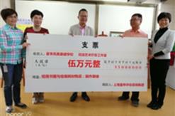 公司董事长前往董李凤美康健学校看望特殊儿童，参加“何滨艺术疗愈工作室”挂牌暨基金捐赠仪式