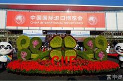 公司员工参观首届中国国际进口博览会