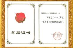 热烈祝贺公司团支部被评为“上海市五四红旗团支部”